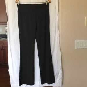 Black yoga flare pants